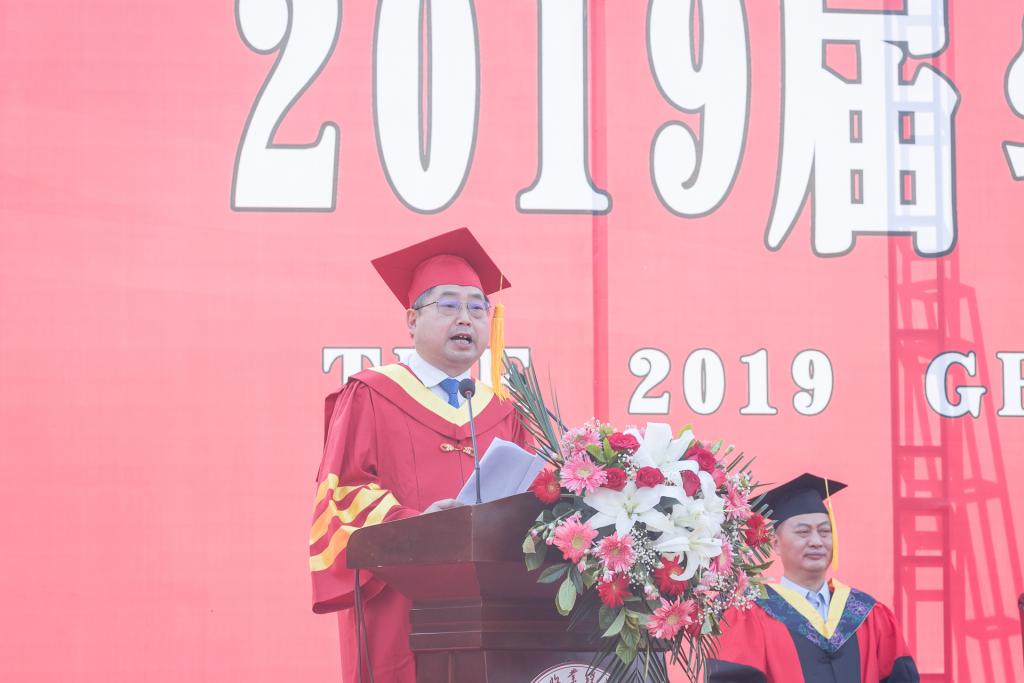 罗士喜发表讲话